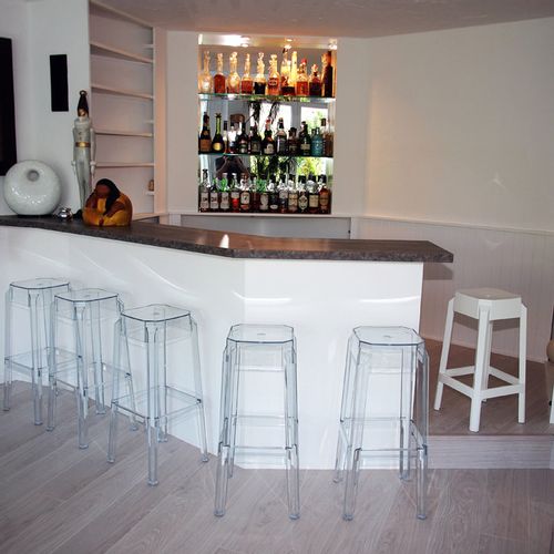 Dizajnerska polubarska stolica — POLY Bar slika 6