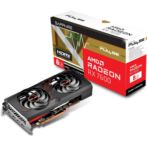 Grafička kartica SAPPHIRE PULSE RX7600 GAMING 8GB GDDR6, 11324-01-20G