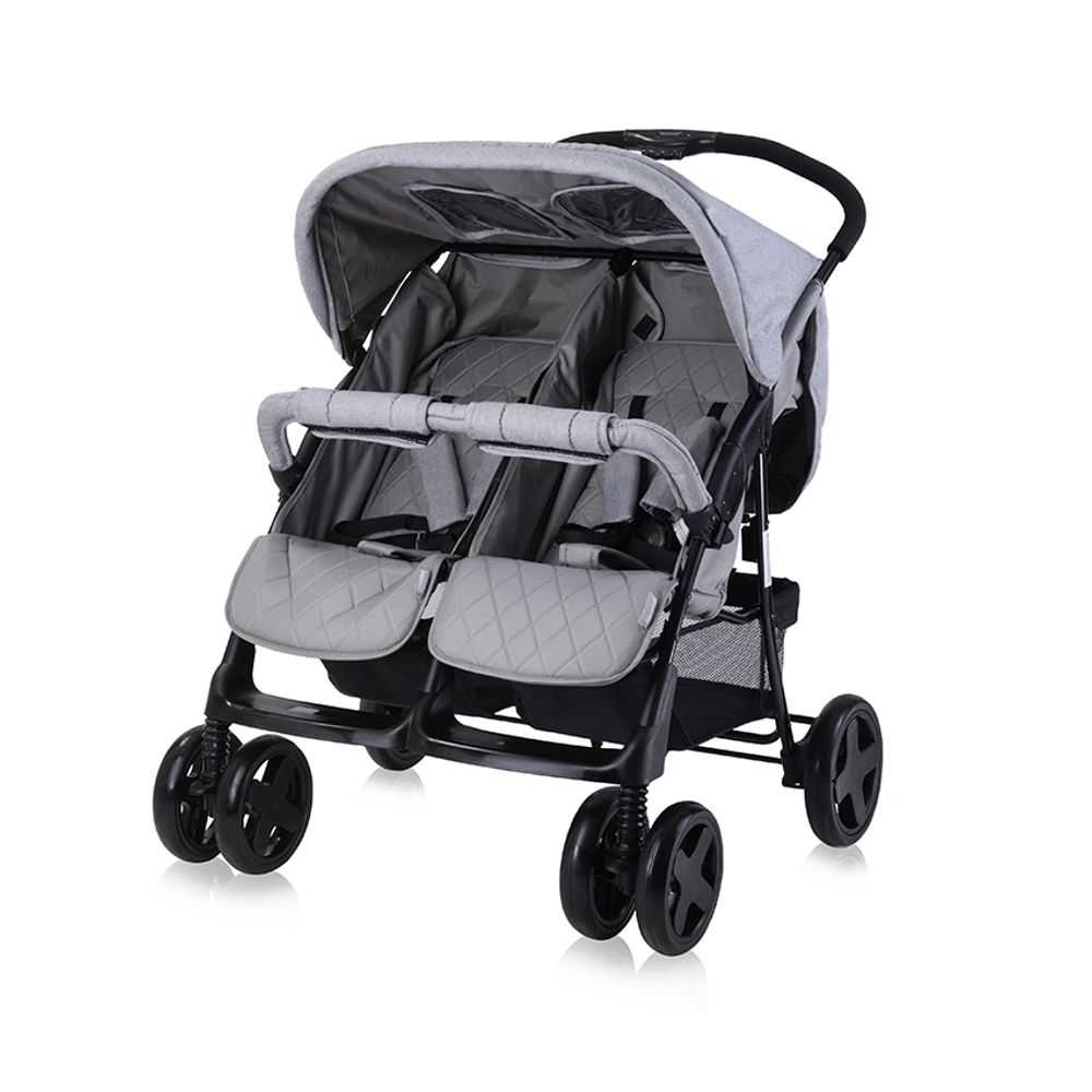 Lorelli Kolica za blizance Twin, Cool Grey slika 2