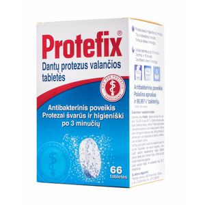 PROTEFIX TABLETE ZA ČIŠĆENJE PROTEZE A66