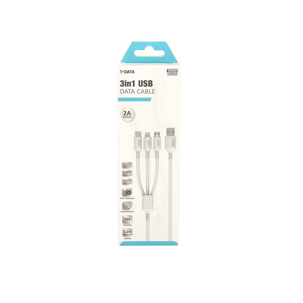 TipTop Office USB Kabal ''All in 1'' 3 u 1 slika 1