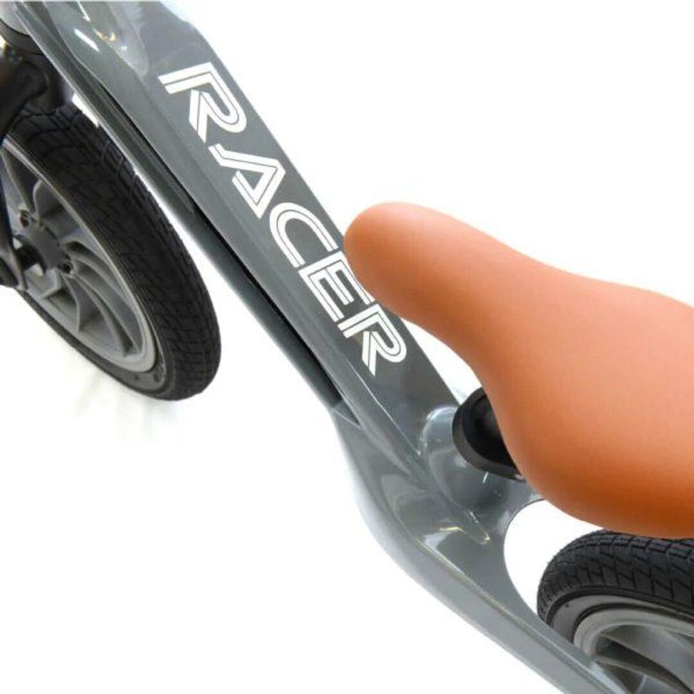 QPlay® Balans bicikl Racer, Grey slika 5