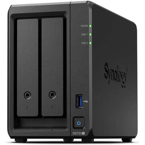 Synology DS723+, 2(7)HDD, 4 (8)GB RAM, 2LAN, 2USB, 1eSata slika 1