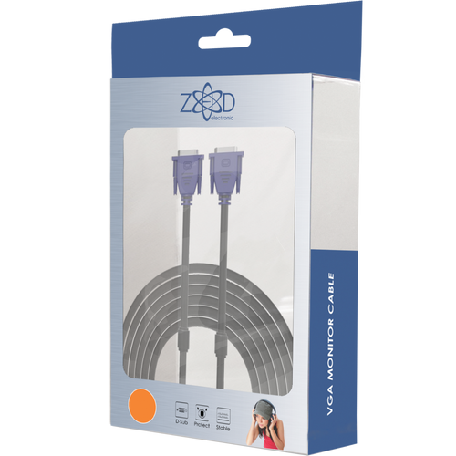 ZED electronic VGA (monitor) kabel, dužina 10 metara - MC/10 slika 1