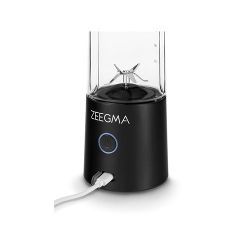 ZEEGMA blender sa ugrađenom baterijom, 300W, čaša 0.47L, crni VITAMINE GO PLUS slika 9