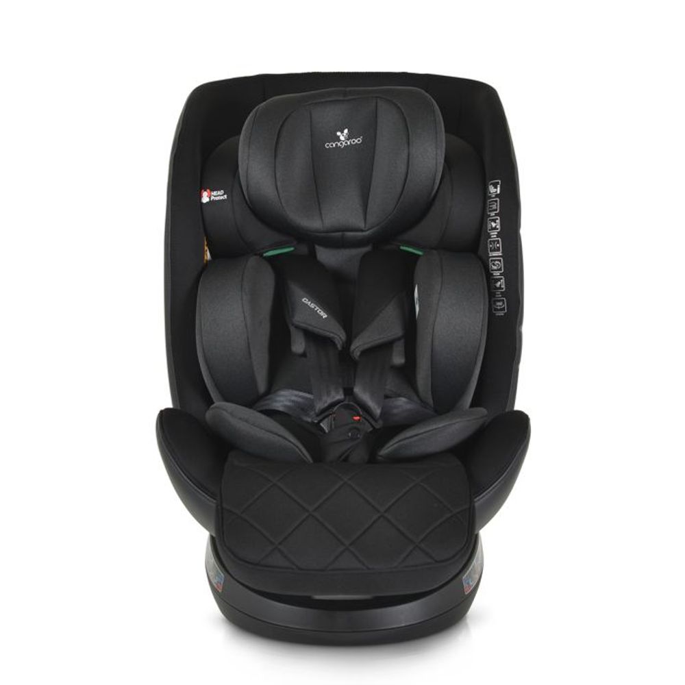 Cangaroo Rotirajuća autosjedalica Castor 40-150cm Isofix, Black slika 1