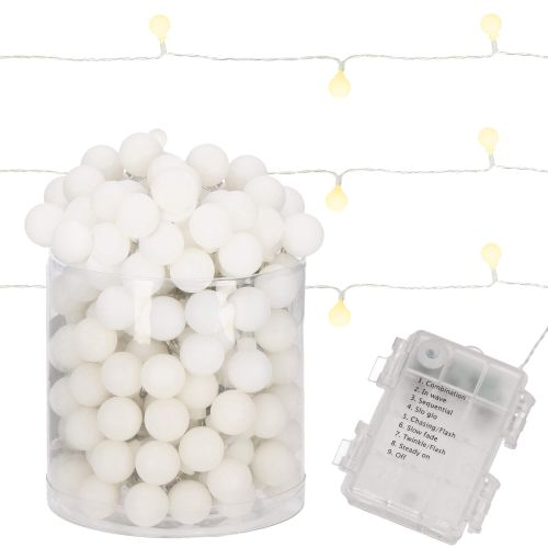 Springos set lampica, 50 LED, 7,5m, topla bijela boja slika 3