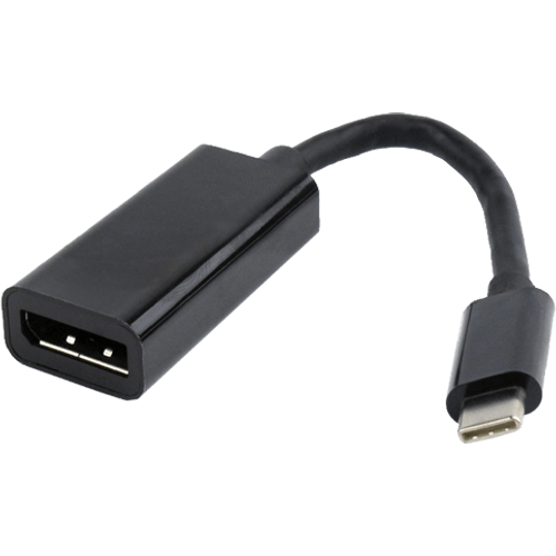 Gembird A-CM-DPF-01 VIDEO Adapter 4K USB-C to DisplayPort, M/F, Cable, Black slika 1