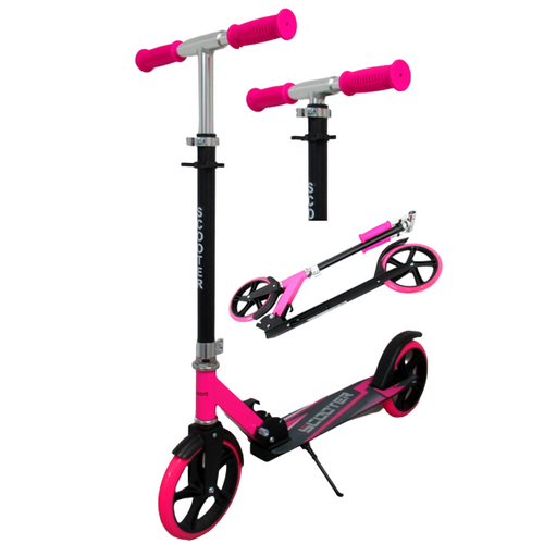 Veliki romobil H5 PINK sklopivi R-Sport kotači 200 mm do 100 kg slika 1