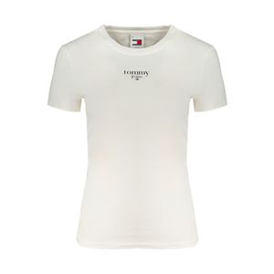 TOMMY HILFIGER WOMEN'S SHORT SLEEVE T-SHIRT WHITE