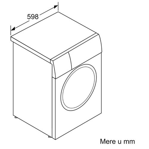 Bosch WAN28270BY Veš mašina, 8 kg, 1400 rpm, dubina 59 cm slika 10