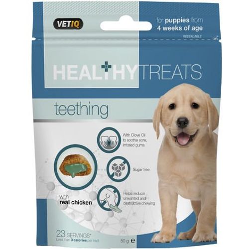 Mark+Chappell Healthy Treats Teething za štence 50 g slika 1