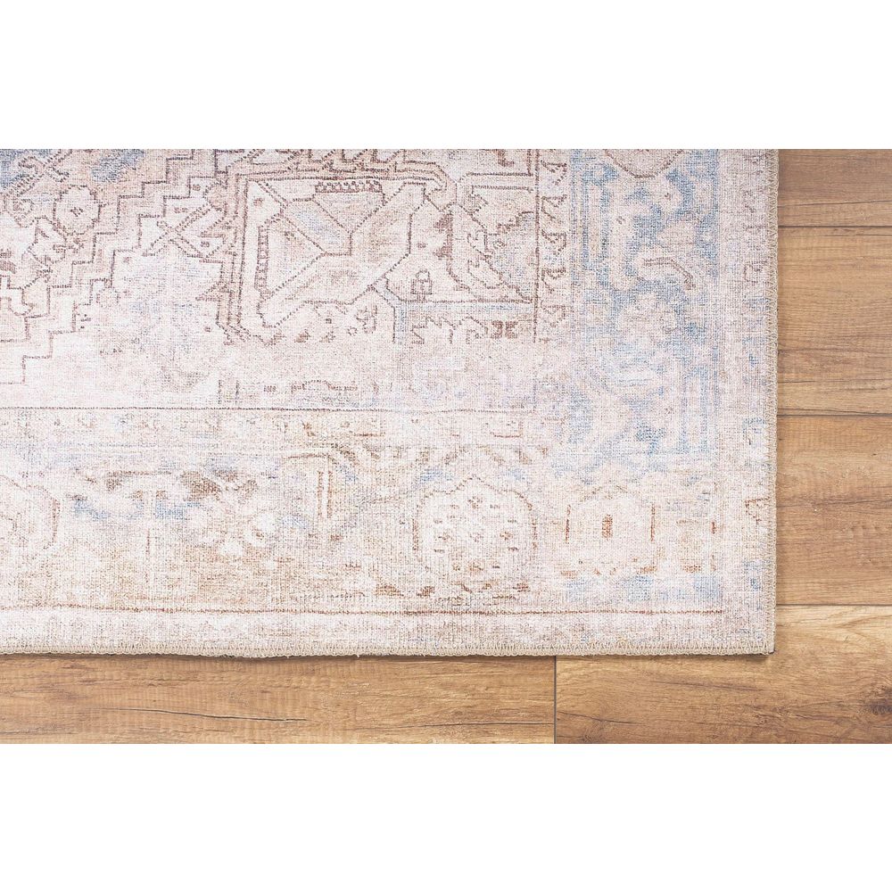 Dorian Chenille - Višebojni Hodnički Tepih Bež AL 349 (75 x 230 cm) slika 3