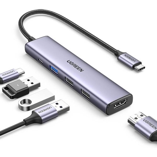 UGREEN 5u1 USB-C 4K HDMI Adapter slika 1