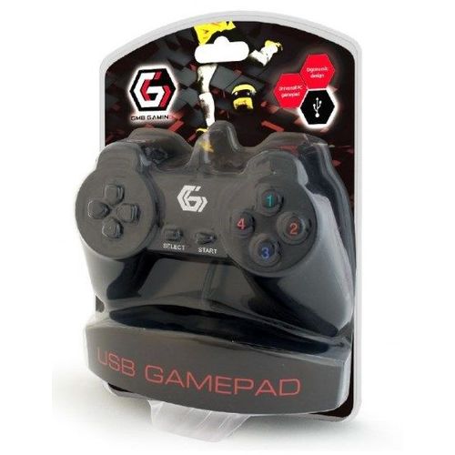 JPD-UB-01 Gembird USB 2.0 digital gamepad black (alt. JPD-Digitalpad) fo slika 1