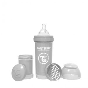 Twistshake bočica Anti-Colic 260ml Pastel siva