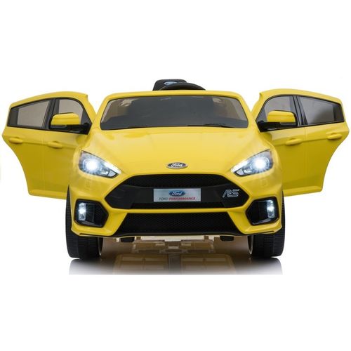 Licencirani auto na akumulator Ford Focus RS - žuti slika 10