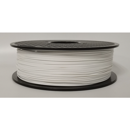 Filament for 3D, soft PLA, 1.75 mm, 1 kg, white Soft PLA white slika 1