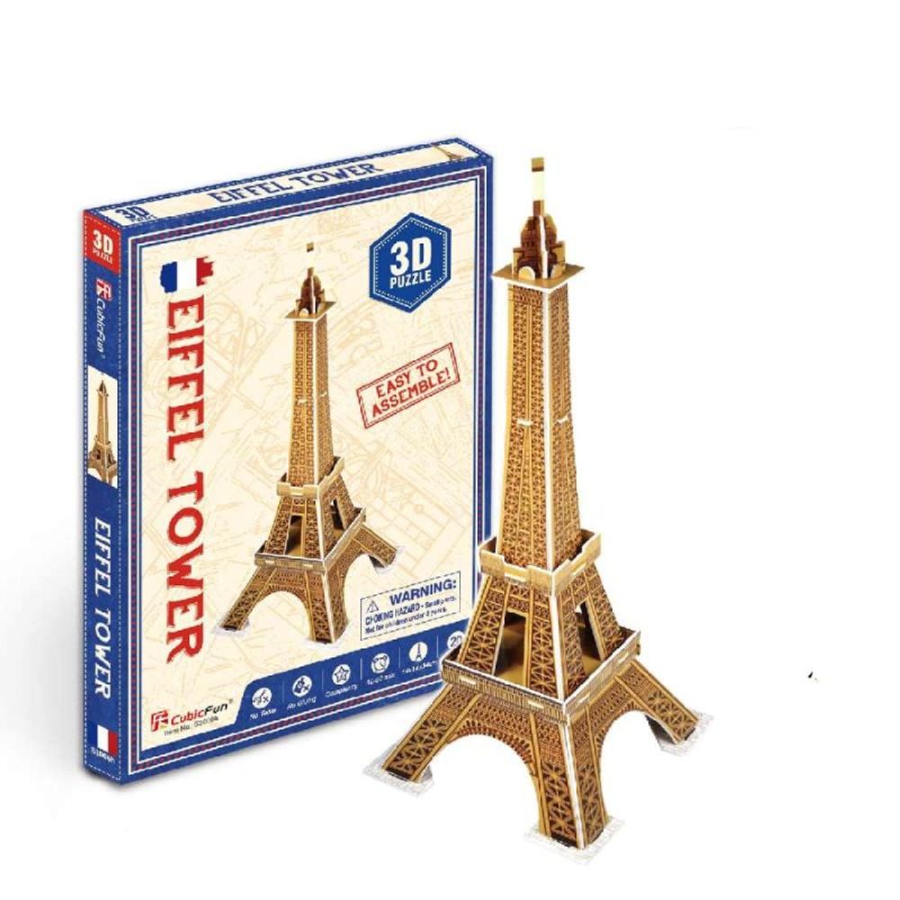 CubicFun 3D Puzzle Eiffel Tower S3006h slika 1