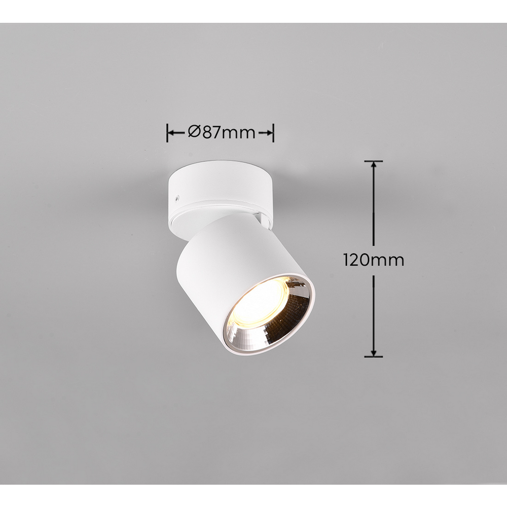 Trio Lightning zidne lampe GUAYANA 1, bijela-mat slika 2