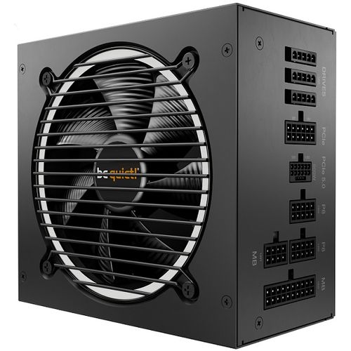 be quiet! BN343 PURE POWER 12 M 750W, 80 PLUS Gold efficiency (up to 92.6%), ATX 3.0 PSU with full support for PCIe 5.0 GPUs and GPUs with 6+2 pin connector, Exceptionally silent 120mm be quiet! fan slika 1