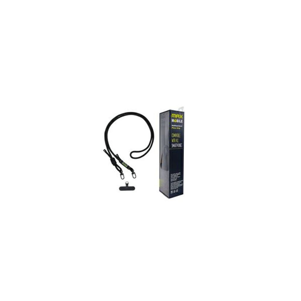 MAXMOBILE VEZICA ZA MOBITEL 6mm Crna slika 5