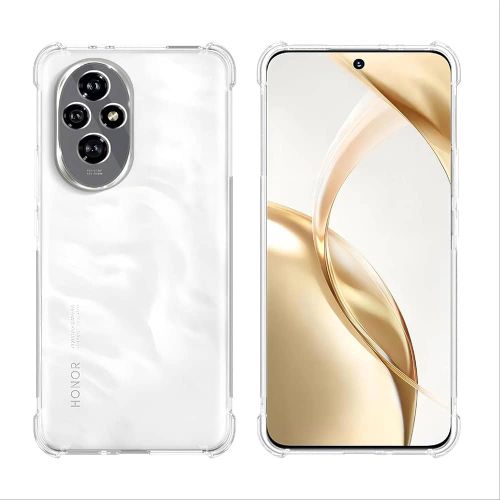 Techsuit Shockproof Clear Silicone prozirna maskica otporna na udarce za Honor 200 Pro slika 2