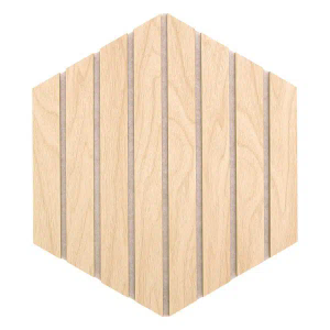Atmosphera dekorativni zidni panel set 3/1 colva 30 x 26 cm hexagon bež, mdf