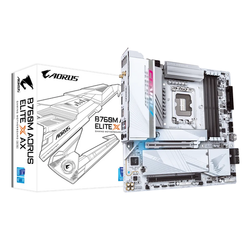 GIGABYTE B760M AORUS ELITE X AX mATX matična ploča slika 1