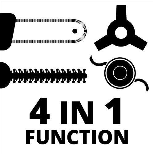 EINHELL Expert aku mutlifunkcionalni alat (trimer telesk. Škare pila) Power X-Change GE-LM 36/4in1 Li-Solo slika 9