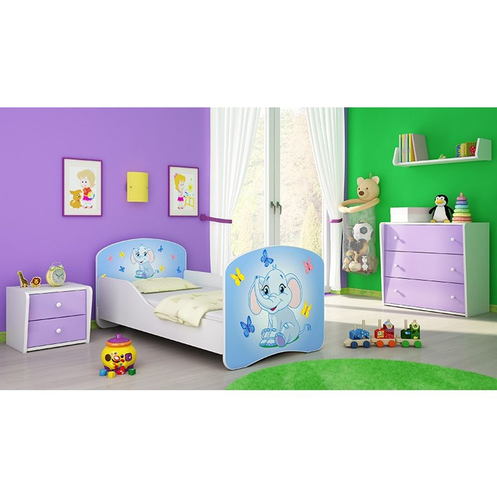 ACMA Dječiji krevet Acma I - 140x70cm - Dezen 26 slika 2