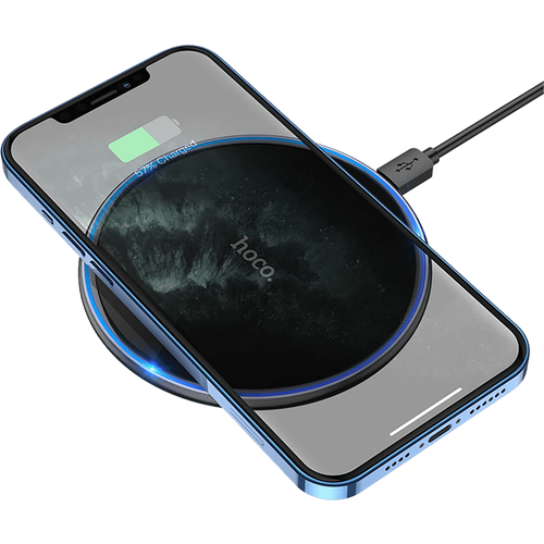 Hoco bežični punjač, CW6,univerzalni,smartphone, slušalice, 15 W - CW6 Pro Easy slika 3
