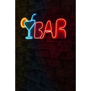 Wallity Ukrasna plastična LED rasvjeta, Bar - Multicolor