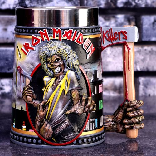 NEMESIS NOW IRON MAIDEN THE KILLERS TANKARD 15.5CM slika 7