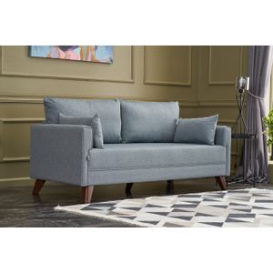 Bella Soft İkili Koltuk - Blue Blue 2-Seat Sofa