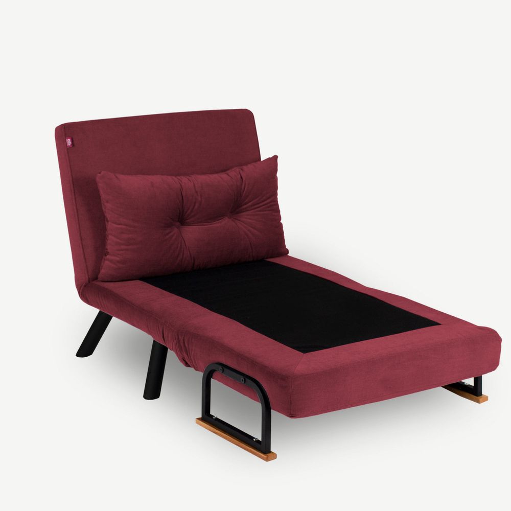 Sando Single - Maroon 1-Sjedišni Sofa-Krevet slika 3