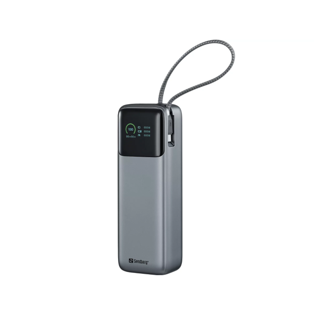 Sandberg All-in1 Powerbank 20000 PD 130W prenosna baterija slika 2