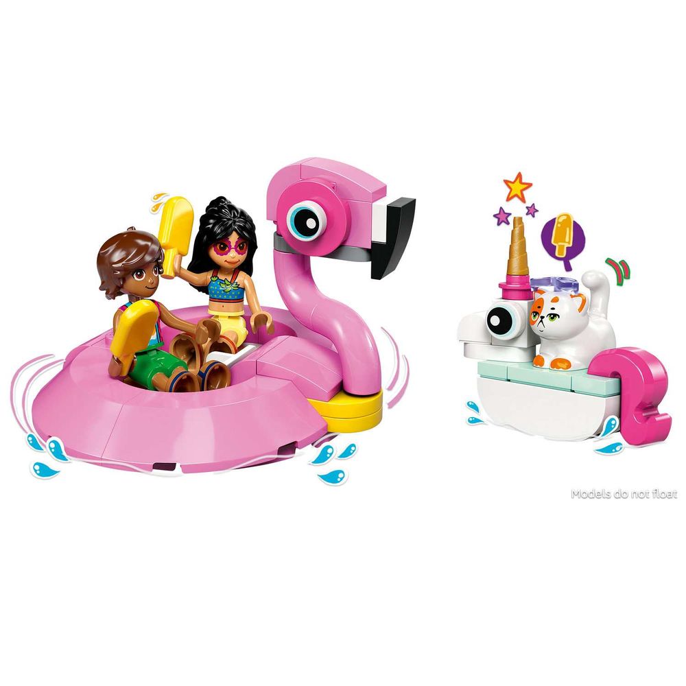 LEGO 42658 Unicorn & Flamingo Pool Party slika 4