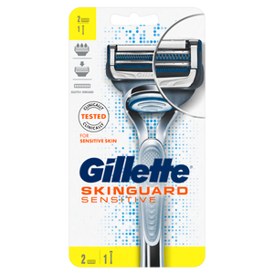 Gillette skinguard sensitive brijač + 2 dopune