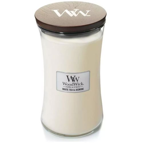 WOODWICK CLASSIC LARGE, svijeća mirisna White tea & jasmine  slika 1