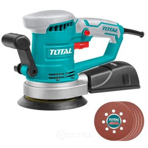 TOTAL Ekscentrična brusilica električna 450W, 1300rpm/150mm/ INDUSTRIAL (TF2041506)