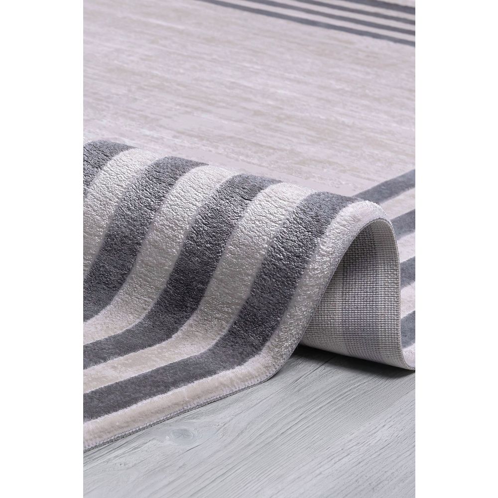 Diva - 9562 Sivi Tepih za Hol (80 x 500 cm) slika 3