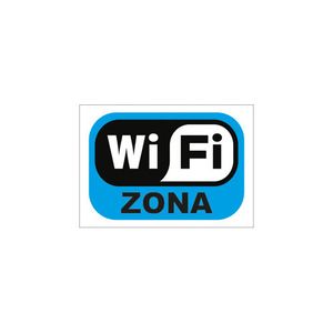 NALEPNICA WI-FI ZONA set 10 komada