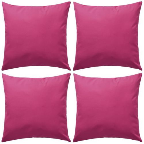 Vrtni jastuci 4 kom 45 x 45 cm ružičasti slika 9