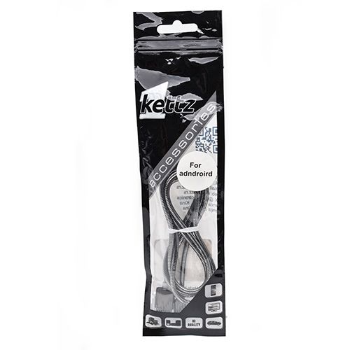 USB metalni kabl Mikro 1m MAB-K10 Grey slika 2