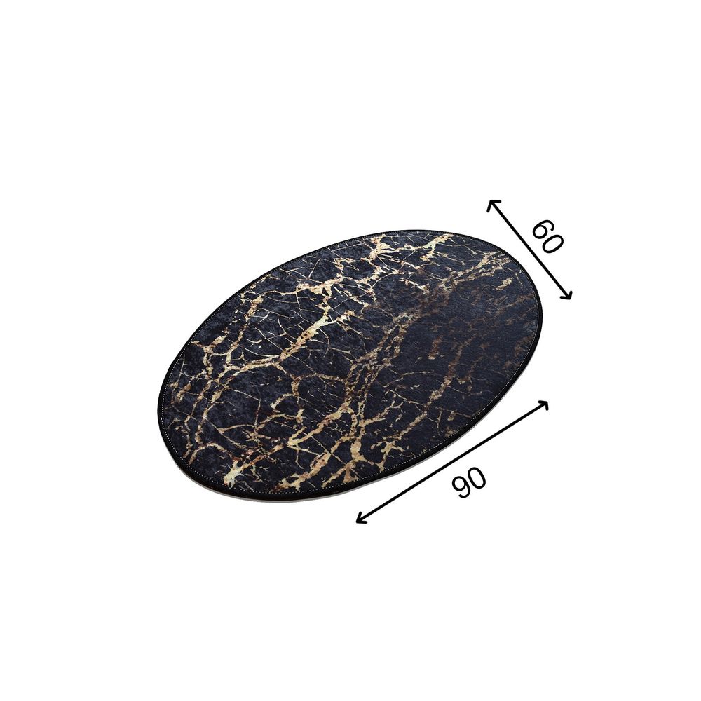 Šareni Obojeni Tepih Goldes Oval DJT (60 x 90 cm) slika 3