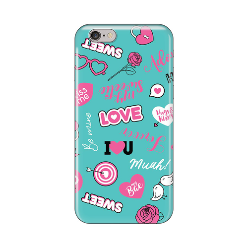 Torbica silikonska Print za iPhone 6/6S Love slika 1