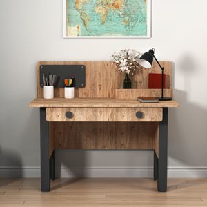 Valerin Atlantic PineAnthracite Study Desk