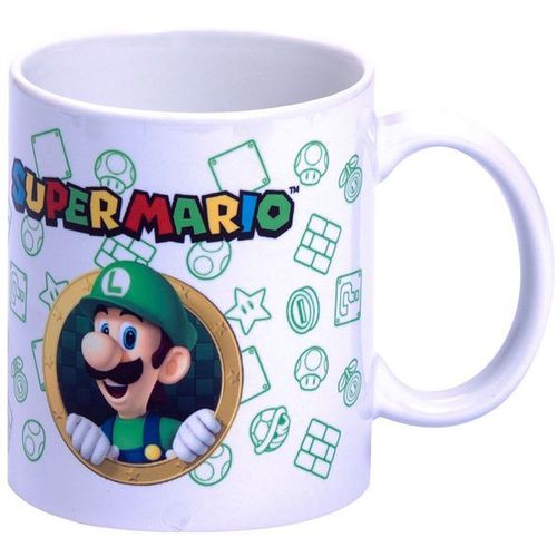 Nintendo Super Mario Bros Luigi Mug + Money box set slika 1