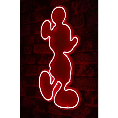 Wallity Ukrasna plastična LED rasvjeta, Mickey Mouse - Red slika 8